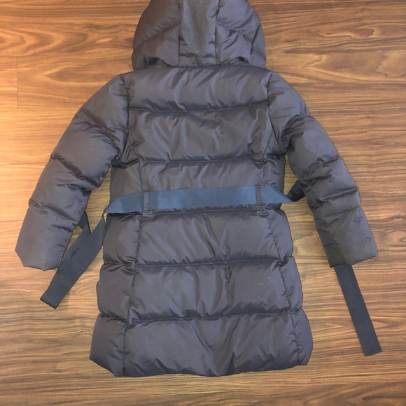 Crewcuts Girls Long Down Puffer Coat 6/7 - Picture 4 of 4